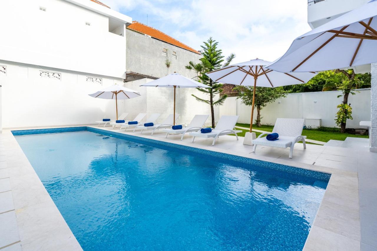 Luxury Minimalist Villa White Angel In Seminyak Екстер'єр фото